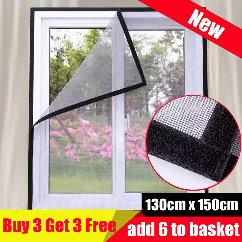 Large Window Screen Mesh Net Bug Mosquito Fly Insect Moth Door Netting ...