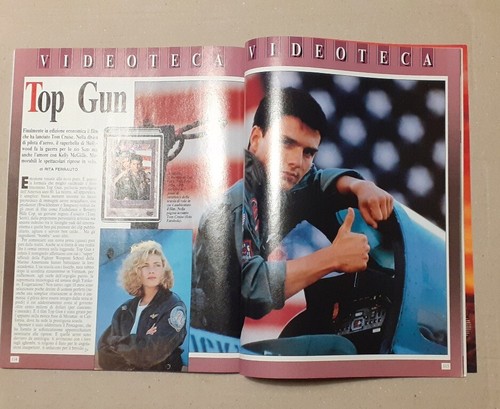 Rivista 1990 ALBA PARIETTI MARCO COLUMBRO RICHARD GERE TOM CRUISE TOP GUN - Picture 7 of 10