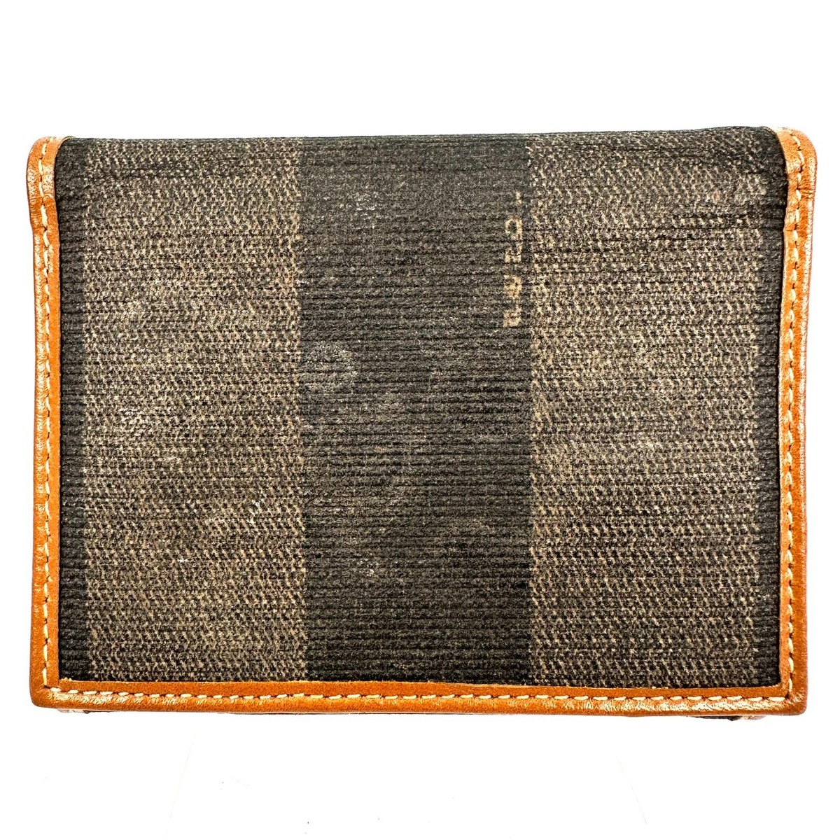 FENDI Pecan Bifold Wallet Authentic From Japan | eBay
