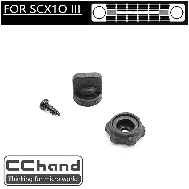 Fuel Tank Cap for 1:10 Scale SCX10 III RC Crawler Car Model Spare Parts - Image 2 of 3