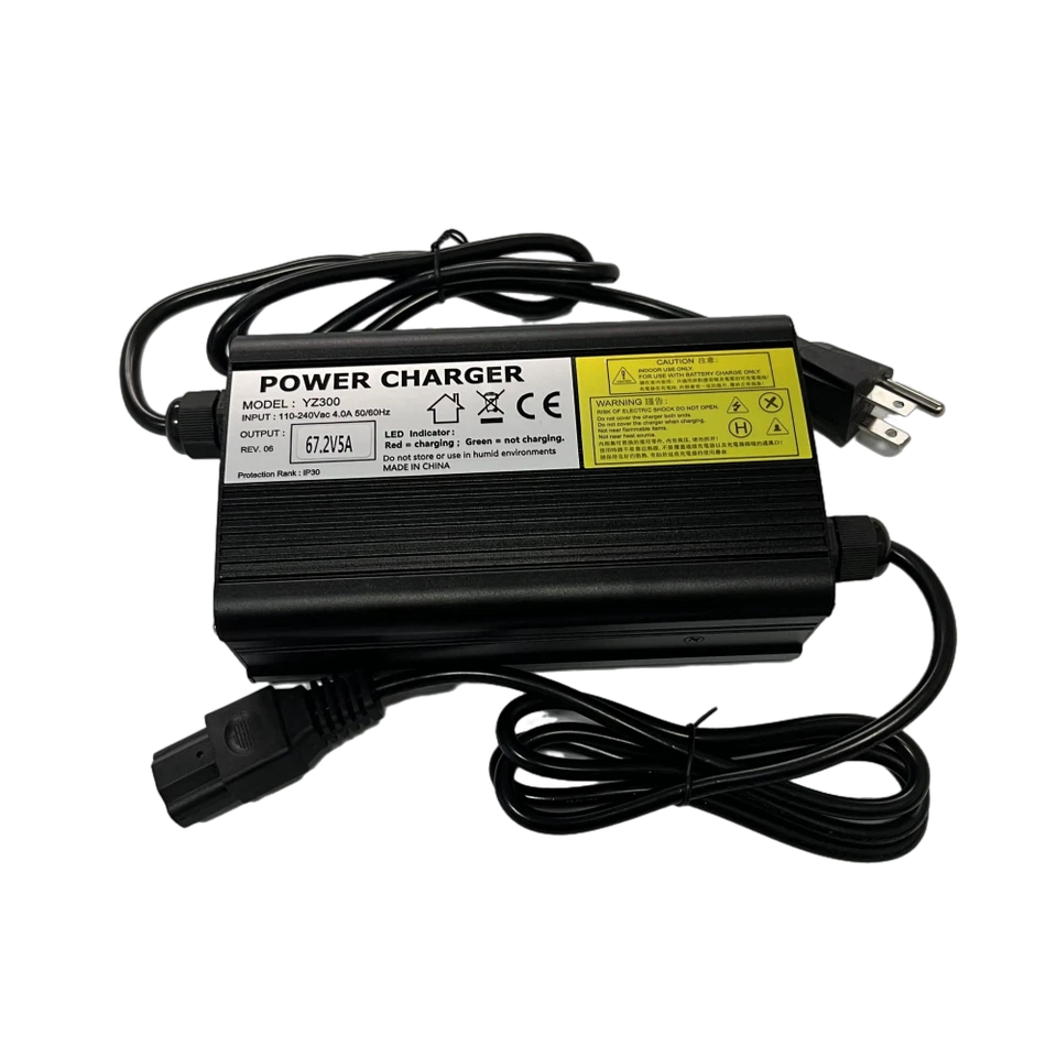 67.2V/71.4V 5A Charger For 60V EBIKE Lithium Ion Battery li-ion Electric Bicycle - Image 3 of 4