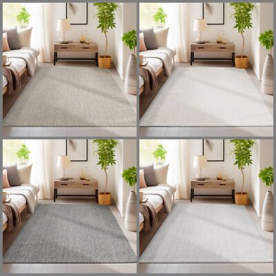 Moderner Wohnzimmer Teppich Robuster, Einfarbiger  für ein Stilvolles Ambiente