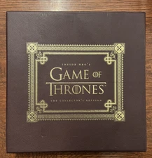 Inside HBO Game of Thrones The Collectors Edition New in Open Box Storyboard Map