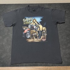 Camisa Harley Davidson 3D Emblema Años 80 Raza Salvaje Sexy Pin Up Easyrider Revista
