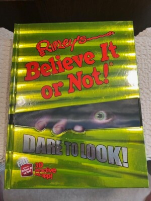 Ripley's Believe It or Not! Dare to Look! 3D Interactive Book App Hardcover 2013
