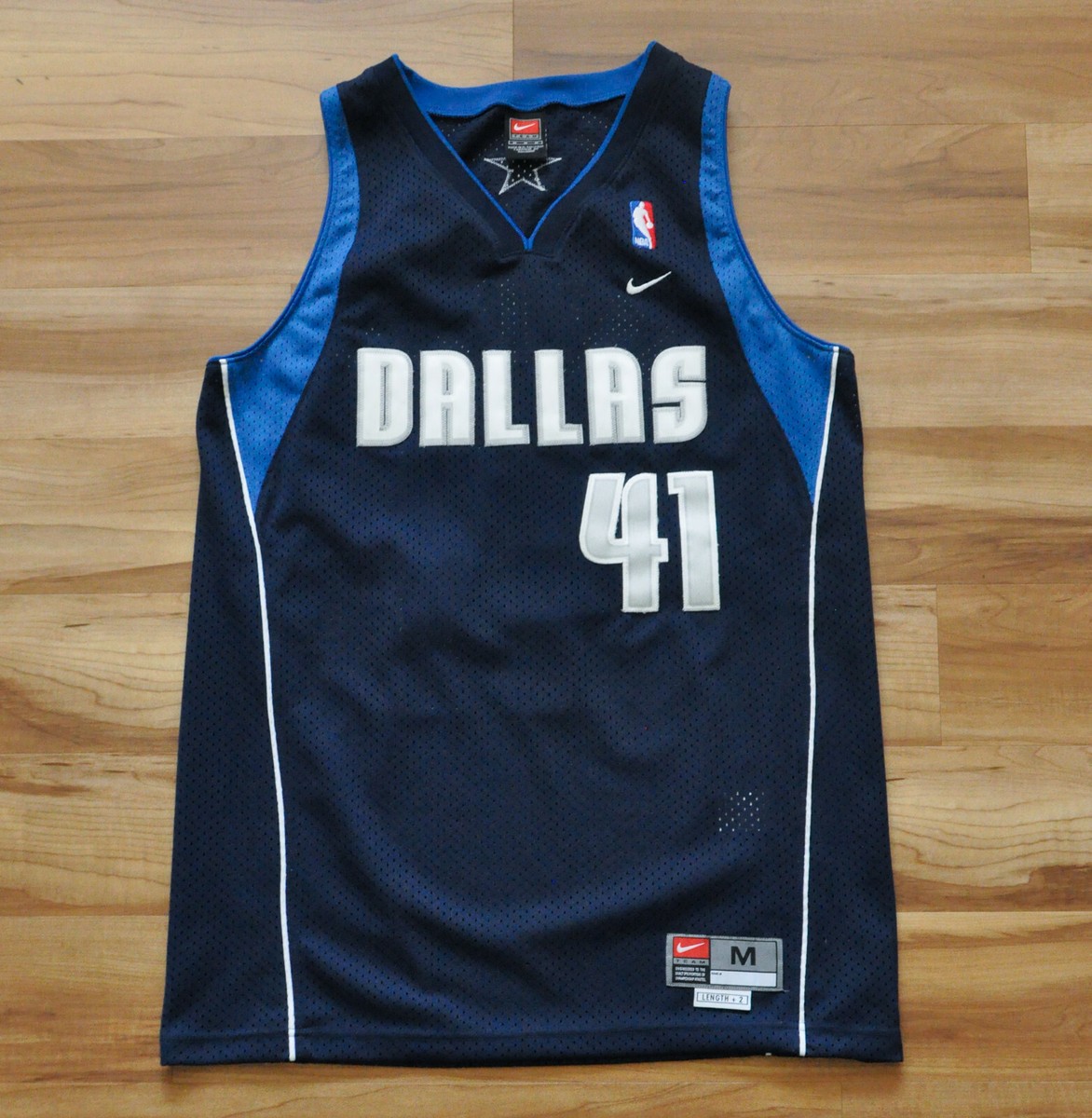 Dirk Nowitzki Dallas Mavericks Nike Jersey Swingman Navy Blue NBA