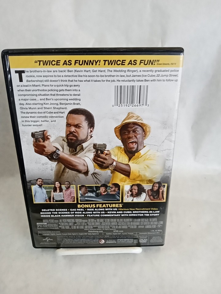 Ride Along 2 (DVD, 2016) Ice Cube Kevin Hart 25192266973 eBay