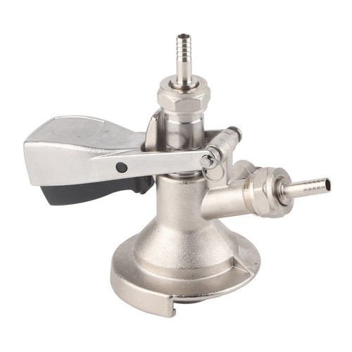 A Type Keg Coupler Stainless Steel Beer Keg Dispenser Connector Dispensing AU - Picture 4 of 12