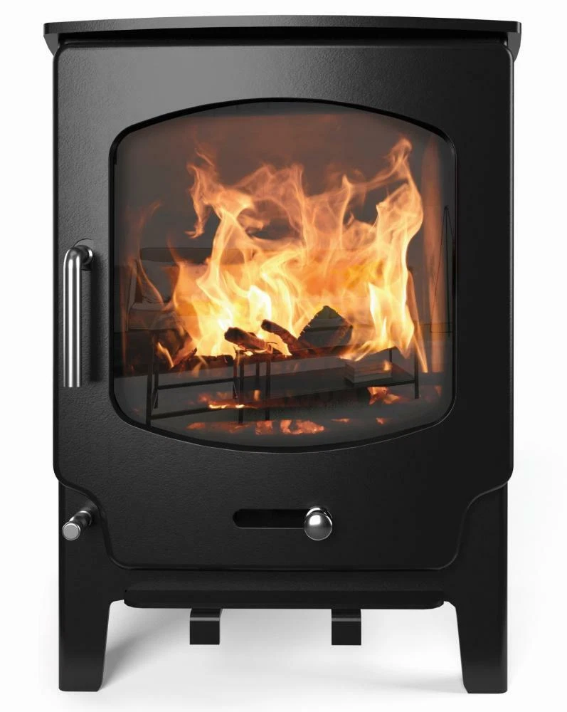 SALTFIRE ST-X8 WOOD COAL LOGS MULTIFUEL BURNER BURNING LARGE BIG DEFRA STOVE  8KW | eBay