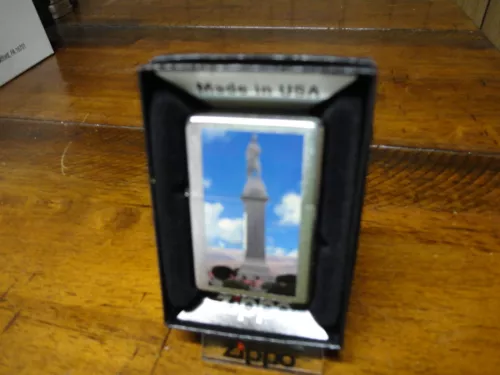 ROSEART FIREMAN'S MONUMENT 43/50 ZIPPO LIGHTER MINT IN BOX 2011