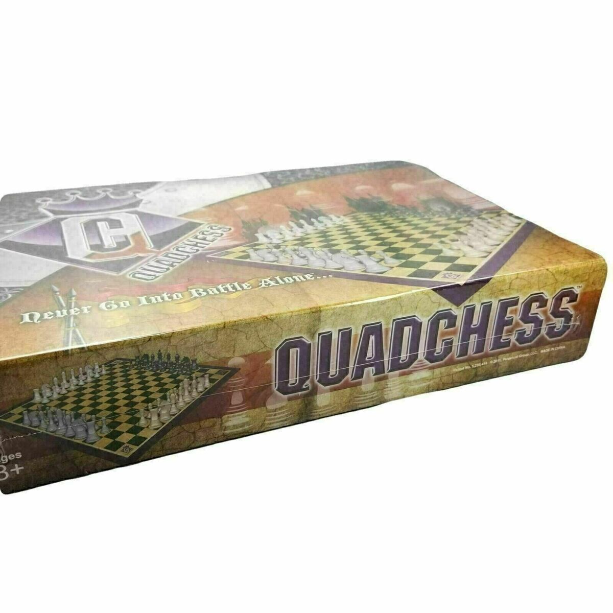 QuadChess Chess Game 2011 Team Play 2 to 4 Players New Sealed