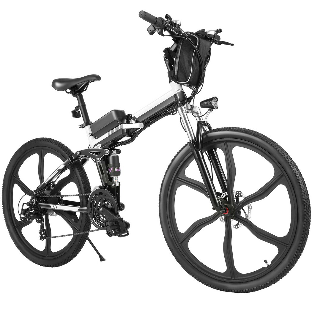ancheer folding electric bike ebay