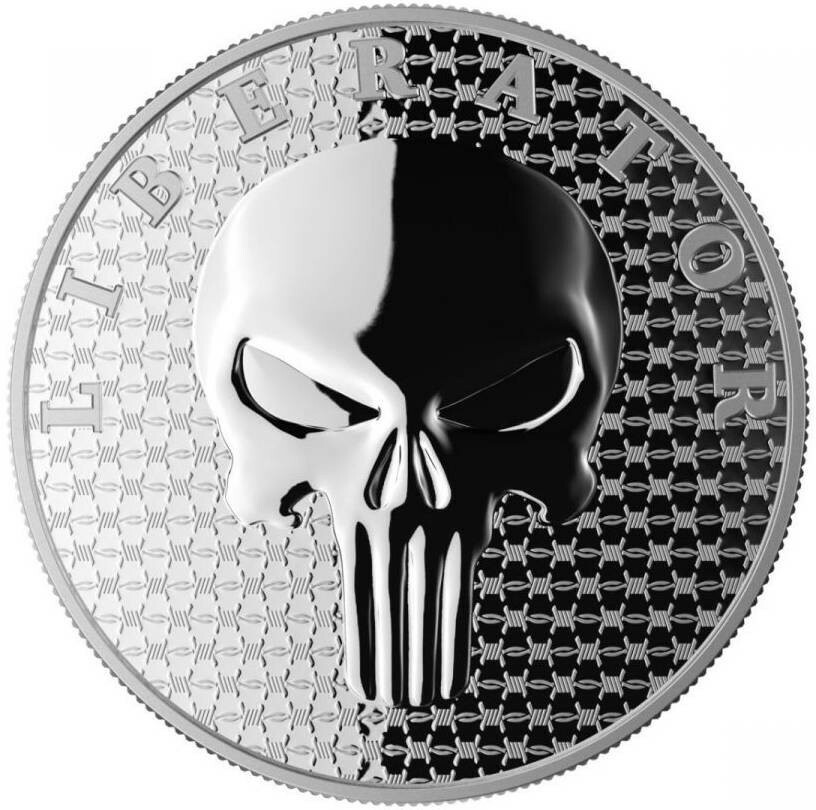 THE LIBERATOR 2021 ONE SOUL 1 OZ .999 FINE PROOF SILVER ROUND