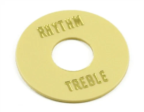 NEW - Rhythm/Treble Ring For Les Paul - CREAM PLASTIC