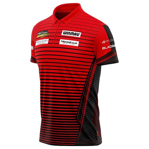 Joe Cullen Replica Dart Shirt by Winmau - Picture 3 of 3