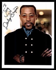Wesley Snipes bekannt aus Blade Original Signiert + G 34698