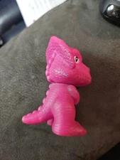 Dolgen  Plastic Re Evolution Dinosaur Chunky Toy Pink 
