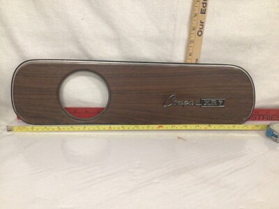 1969 Mercury Cougar XR7 OEM Instrument Cluster & Clock Trim