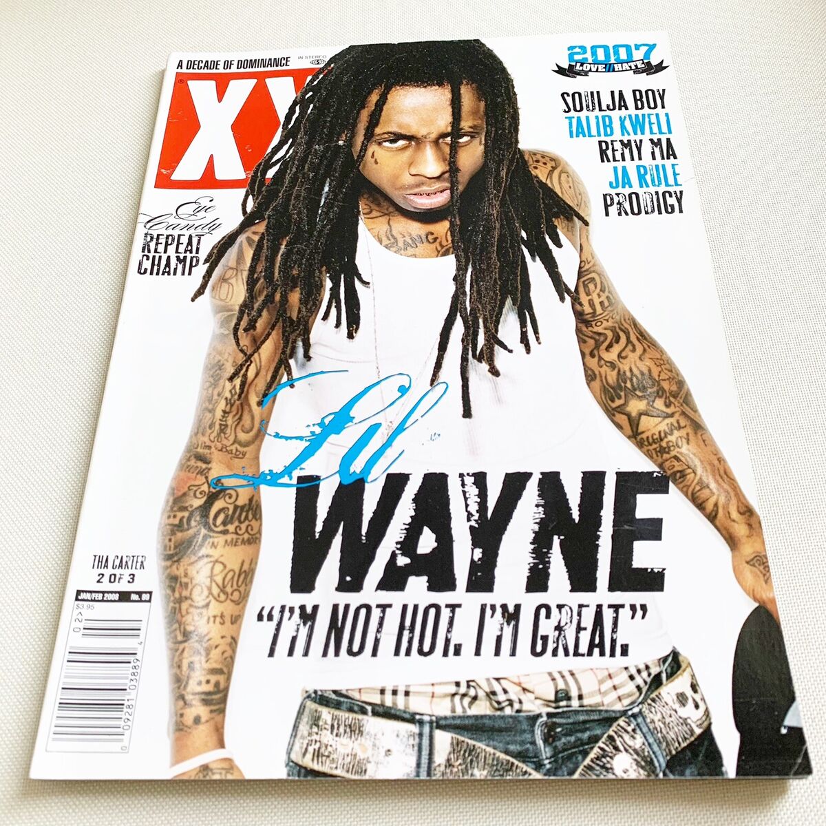HIP HOP XXL MAGAZINE - LIL WAYNE Jan/Feb 2008 HIP HOP HIP HOP XXL MAGAZINE - LIL WAYNE Jan/Feb 2008 HIP HOP