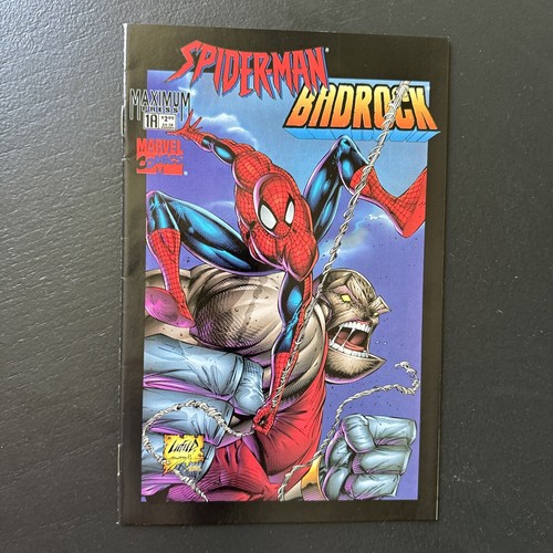 Lot 2 SPIDER-MAN BADROCK #1A 1997 MARVEL MAXIMUM PRESS COMICS Key Issue Com11 - Picture 2 of 4