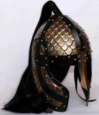18 Gauge Steel Medieval Norse Bugeto Helmet Wearable Knight Warrior Viking Norma