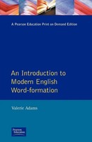An Introduction To Modern English Word-Formation Valerie Adams Taschenbuch 1976
