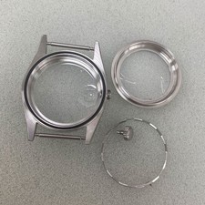 36MM Acrylic Stainless Steel Watch Case Watch Parts for NH35/NH36/4R Movement