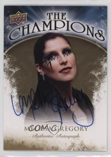 2009-10 Upper Deck The Champions Gold Auto Melissa Gregory #CH-ME Auto