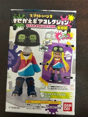 Splatoon 2 DressUp Gear Collection Remake  Yako Nylon Retro Set, Used