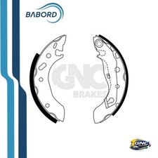 Mâchoire de frein Ford FIESTA