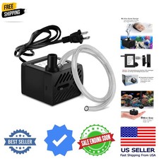 50GPH 3W Mini Submersible Water Pump for Aquariums, Fish Tank, Pond, Fountain...