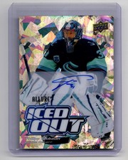 2022-23 Upper Deck Allure Autographs blue auto Philipp Grubauer Auto Seattle