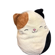 Squishmallows Plush Cameron The Cat Backpack Adjustable Straps Pocket 2022 10"