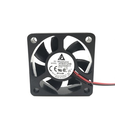 1 PC   Fan AFB0512HB DC 12V 0.15A 50*50*15mm 2 wire cooling fan #zc