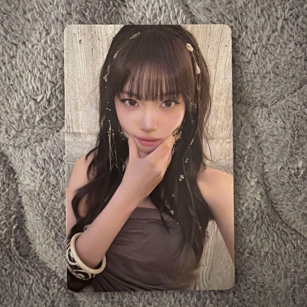 Tarjeta fotográfica CHAEWON LE SSERAFIM PUREFLOW pt.1 Weverse YouTube MV #1 WSG PC
