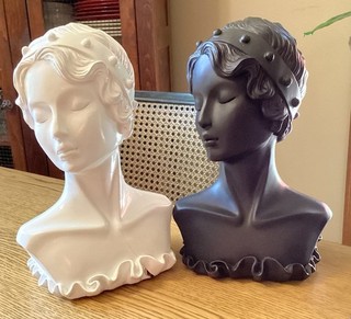 mannequin heads for Earrings wigs hats Glasses Scarf 2 displays
