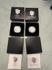 2023 $1 S PROOF SILVER PEACE & MORGAN DOLLAR W BOX/COA 2 COIN SET SAN Francisco