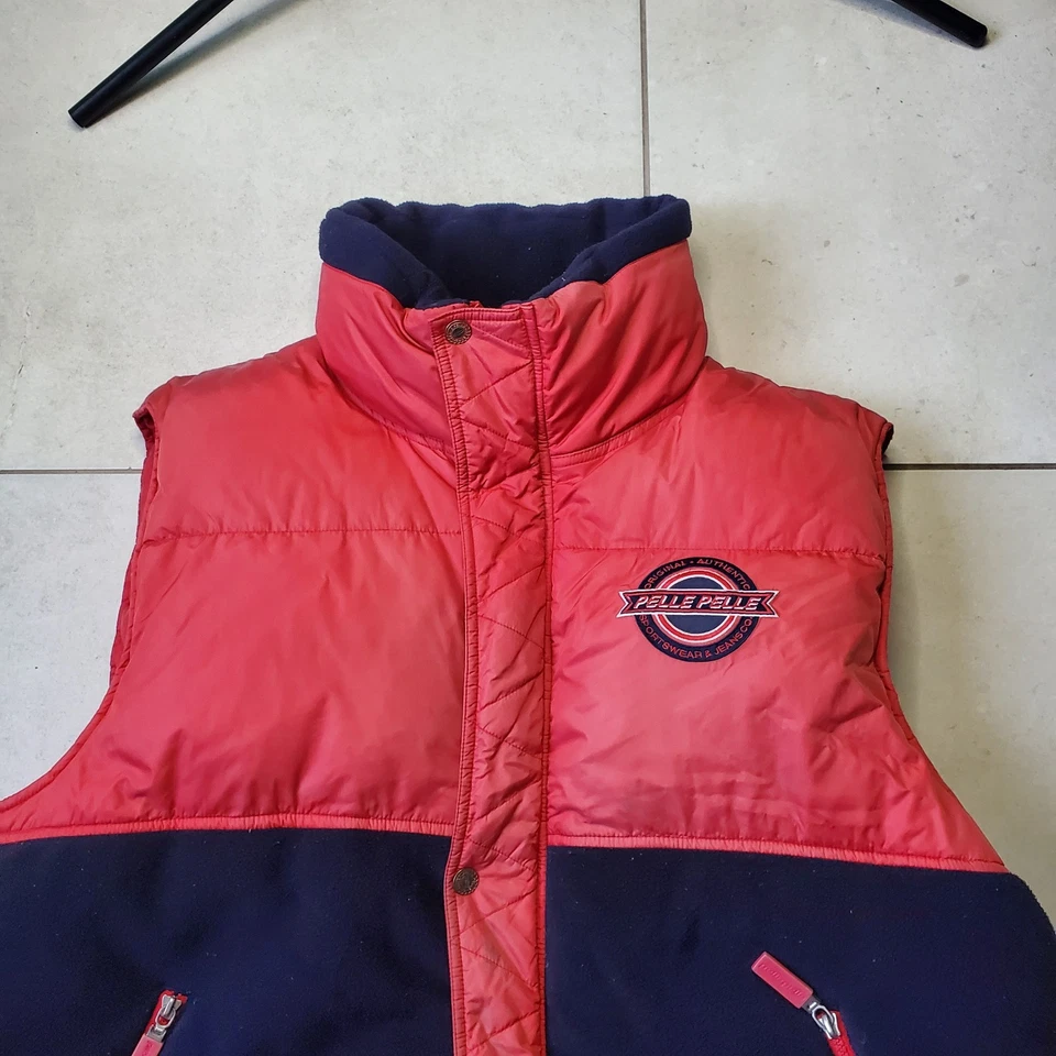 Colete acolchoado Marc Buchanan vintage Pelle Pelle XXL hip hop, anos 90/Y2k streetwear - Imagem 4 de 4