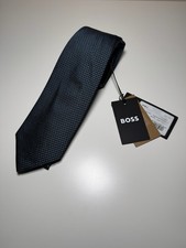 Hugo Boss Mens Dark Blue Tie - NWT