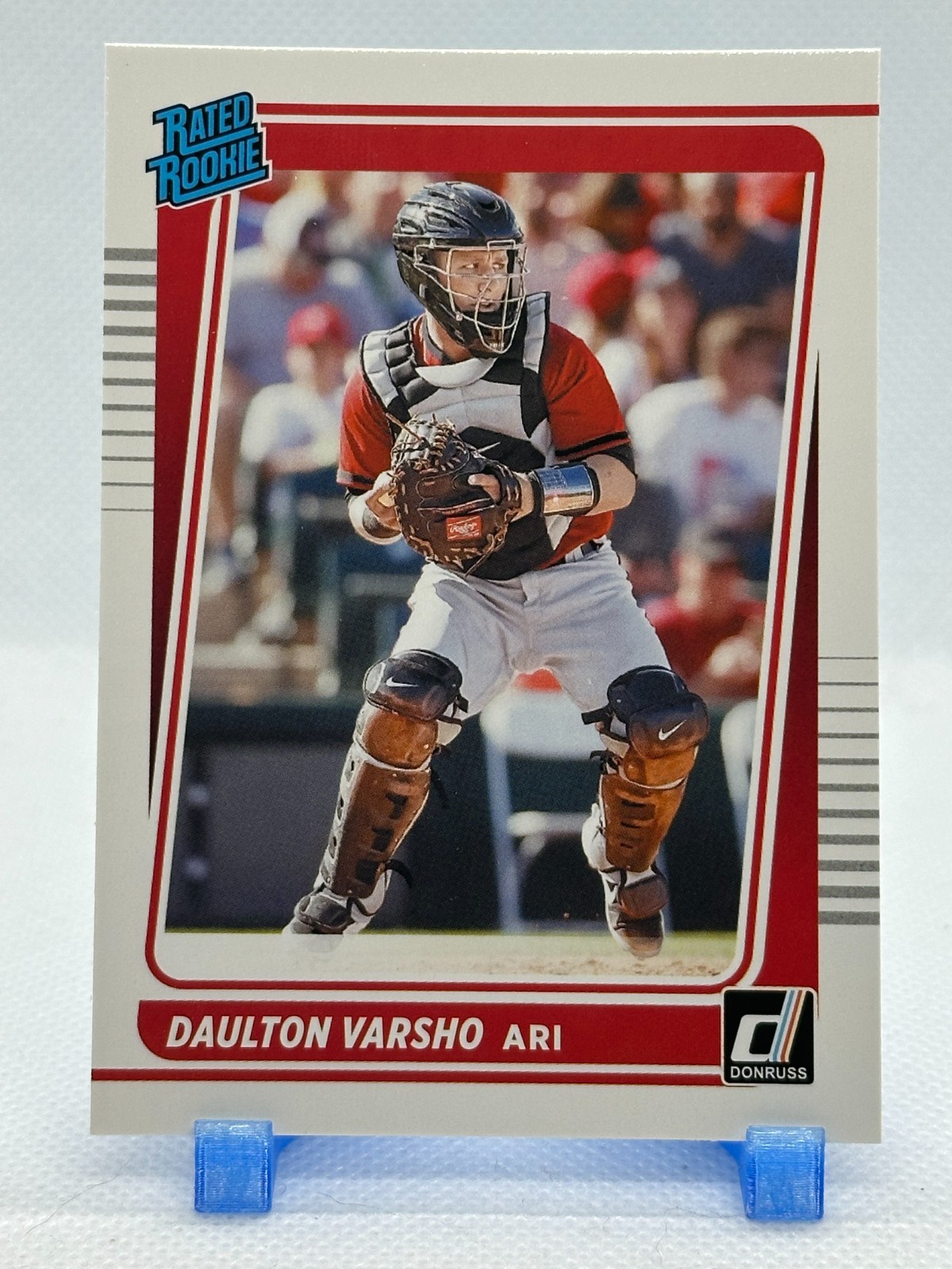 Daulton Varsho 2021 Panini Donruss - Rated Rookie #46 - Arizona Diamondbacks