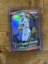 2025 Panini Prizm - Daniel Carlson #271 Pigskin Prizm /180