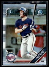 2019 Bowman Draft Chrome Refractor Anthony Prato Minnesota Twins #BDC-101