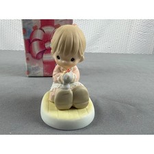 Enesco Precious Moments Sharing the Season with You 3" Porcelain Figure 2001