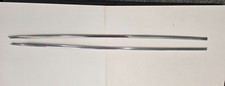 1956-1957 Corvette Upper Fender Side Chrome Ss Moldings -pr 3730107 And 3730108
