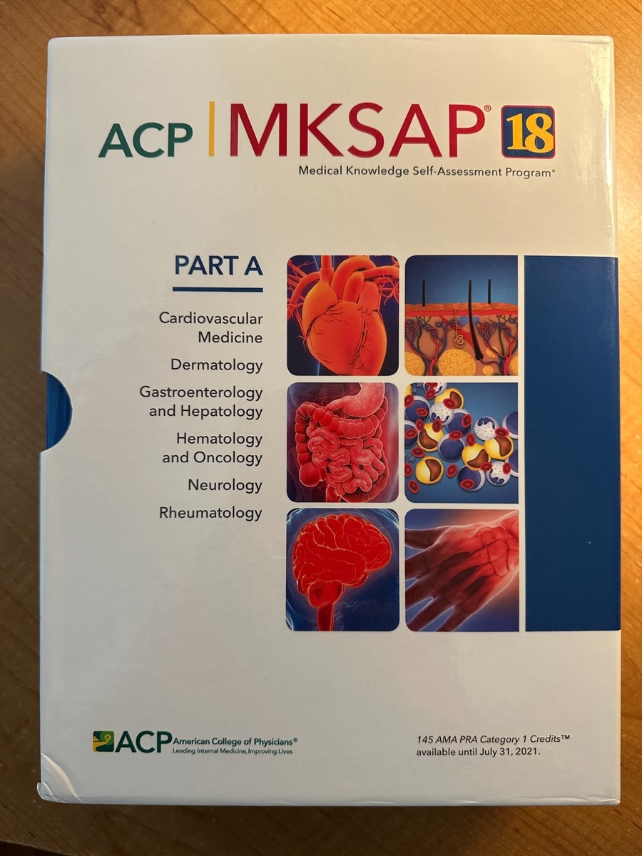 ACP MKSAP 18, medical knowledge self-assessment program