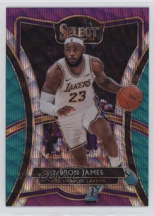 2019-20 Panini Select Premier Level Tri-Color Prizm LeBron James #173 06hn