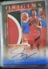 2024-25 Origins #RJA-JKW Ja'Kobe Walter RPA Blue 47/49