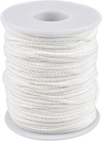 61M Kerzendocht Candle Wick Kerzen Dochte Aus Baumwolle, Geflochtene Flachdoc...