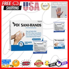 Sani-Hands Hand Sanitizer Wipes 100 Packets Per Box