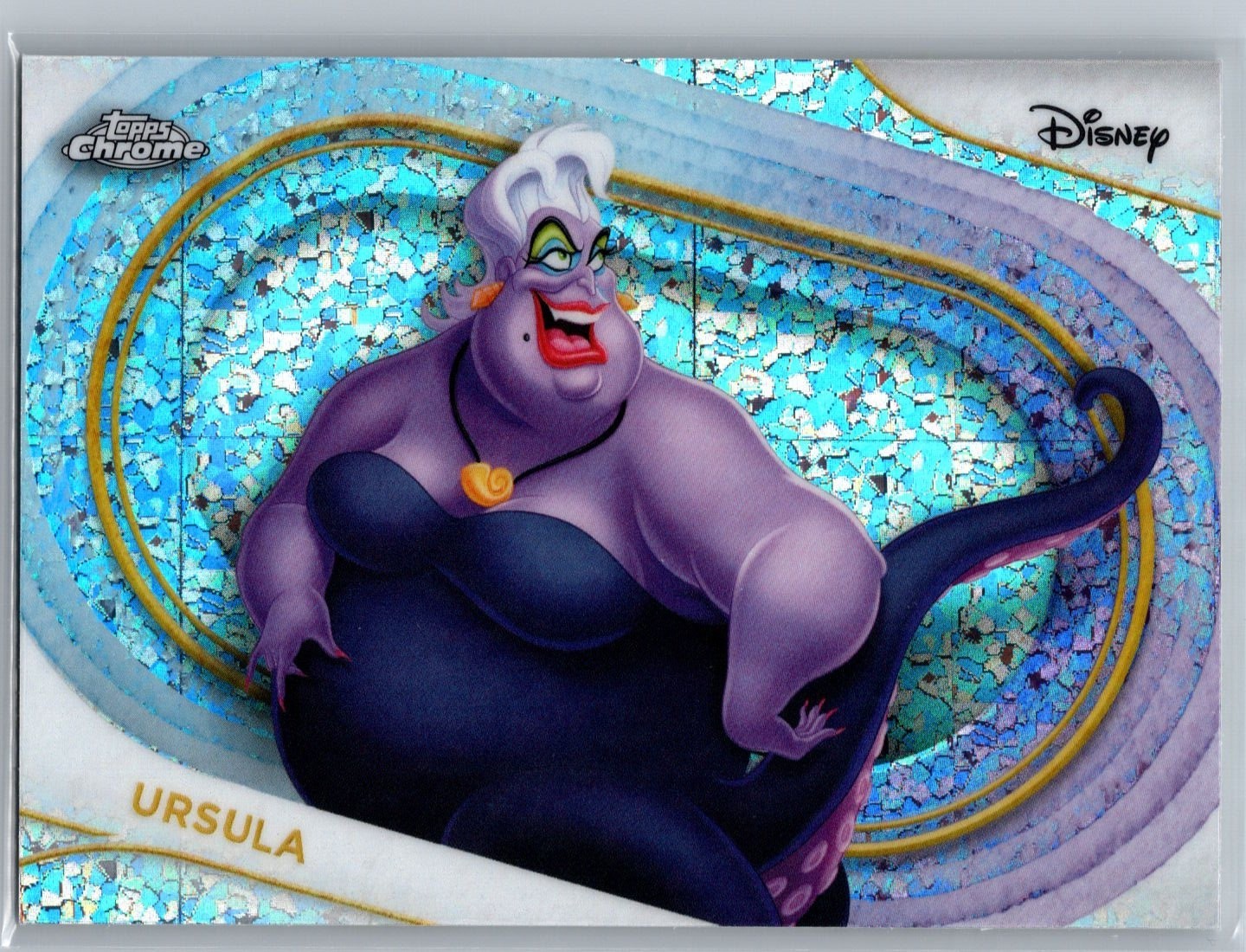 Ursula 2025 Topps Chrome Disney #DI-29 Disney Icons Price Guide